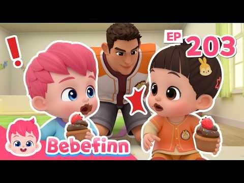 Baby Baby Yes Papa 3 | EP203 | Yes Papa Song | Bebefinn - Nursery Rhymes & Kids Songs