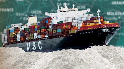 Watch a $1 billion cocaine cargo blow open on a container ship