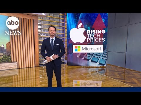 Microsoft joins Apple in raising prices