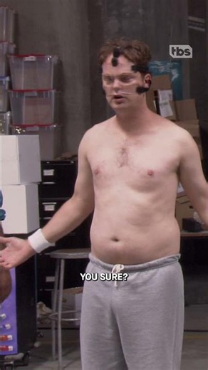 Michael Scott plays basketball 🏀⛹️‍♂️ #TheOffice | TBS