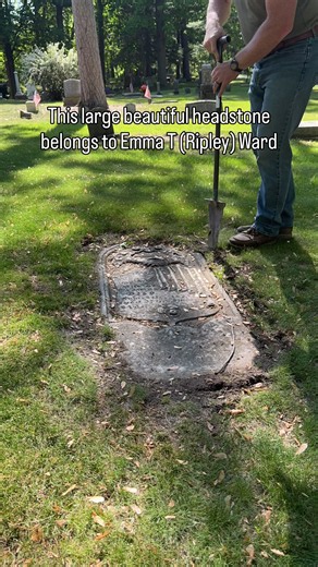 Emma T Ward full restoration #restore #recovery #cemetery | Restoration