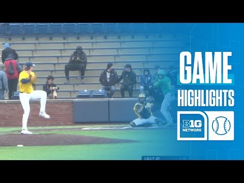 Oregon at Michigan | HIGHLIGHTS | Big Ten Baseball | 04/04/2026