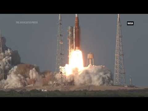 アポロ計画以来の有人月周回へ４人出発…「アルテミス２」の「オリオン」打ち上げ