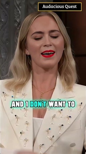 Emily Blunt Answers Some Fun Questions | Shorts