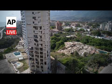 Venezuela earthquakes LIVE: Aftermath of 7.2 and 7.5 magnitude quakes