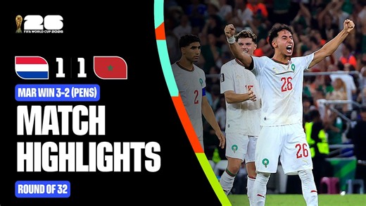 Highlights | Netherlands (2)1-1(3) Morocco | FIFA World Cup 2026™