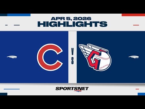 MLB Highlights | Cubs vs. Guardians - April 5, 2026