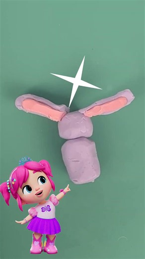 Play-Doh PRINCESS Butterfly! 🐰 Create Clay Craft With Emmie #kids #shorts