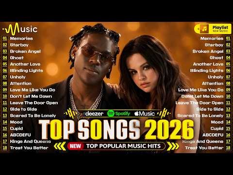 Billboard 💎 Pop Songs 2026 🔥 Ed Sheeran, Bruno Mars, The Weeknd, Charlie Puth, Maroon 5, Ava Max