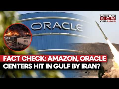 Amazon, Oracle Centers Hit In Iranian Strikes? Dubai Debunks IRGC's Alleged Claim | Watch
