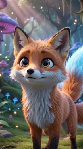 🦊✨ A majestic fox stands of the forest, Fox standing in forest #WildAnimals #BeautifulNature #Shorts