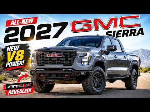 2027 GMC Sierra Revealed With New V8 Power and Hidden Tech