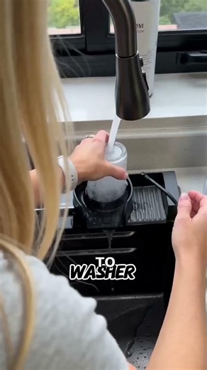 🤖 Did you know many modern sinks come with built-in glass rinsers? 🤯 This handy feature uses a pow