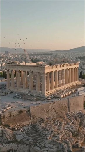 You're flying over 3000 years of history Athens city Greece. #athens #greece