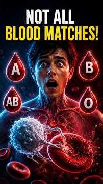 Why does your blood have a type?