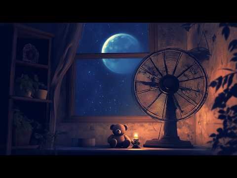 💨 Fan Sounds for Sleeping | Your Own Cozy Sleep Sounds in the Midnight Silence