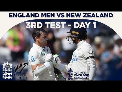 Latham and Conway Hit Big Hundreds | Highlights - England v New Zealand Day 1 | Rothesay Test 2026