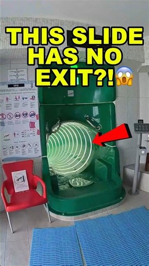 This Mysterious UFO Slide Has No Exit 😱