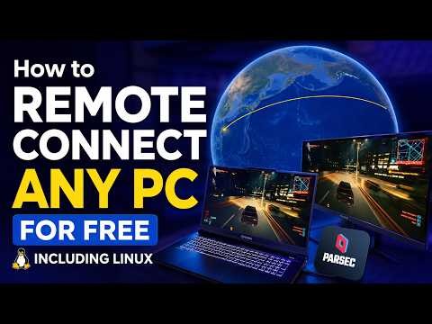 How To Access Any PC Anywhere In The World For FREE (Linux too!)