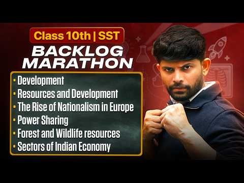Class 10th : SST Backlog Marathon 🔥 | Next Toppers