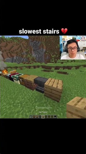 Minecraft Slowest Stairs Moment