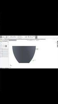 How to Make a 3D Coffee Cup in SolidWorks CAD Design Tutorial #solidworks #tutorial #3dmodeling