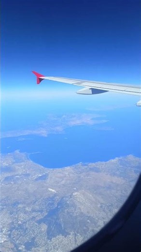 Flying over Euboia, Greece #travel #greece #euboia #greekisland #airplaneview #airplane