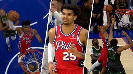 Dominick Barlow throws down pair of huge dunks in first quarter vs Timberwolves