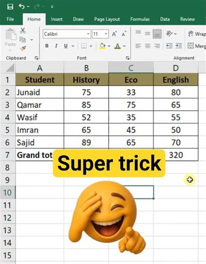 Sum shortcut key in excel | Auto Sum in excel | Excel tips and tricks #excel #exceltips #ExcelZMN