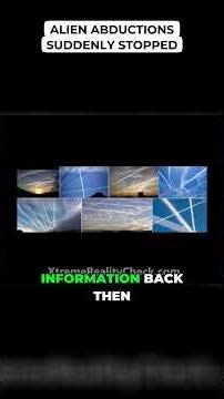 Alien Abductions Suddenly Stopped