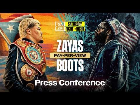 XANDER ZAYAS VS. JARON 'BOOTS' ENNIS PRESS CONFERENCE LIVESTREAM