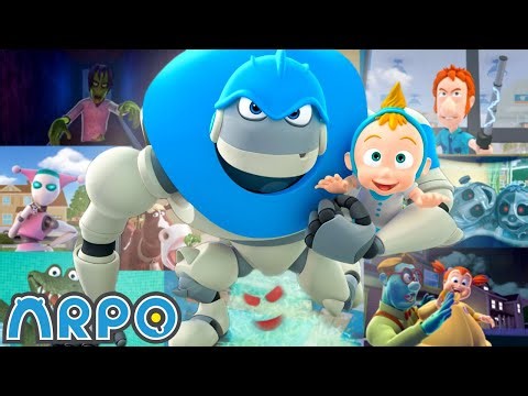 ARPO THE ROBOT SEASON 1 FULL EPISODES COMPILATION 🤖 | 9 HOURS | @ARPOTheRobot | Funny Cartoons