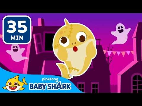 Spooky Playtime with Baby Shark👻 | Nursery Rhymes & Kids Songs | Baby Shark Official
