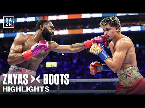 WHAT A FIGHT!!! Xander Zayas vs. Jaron Ennis | HIGHLIGHTS