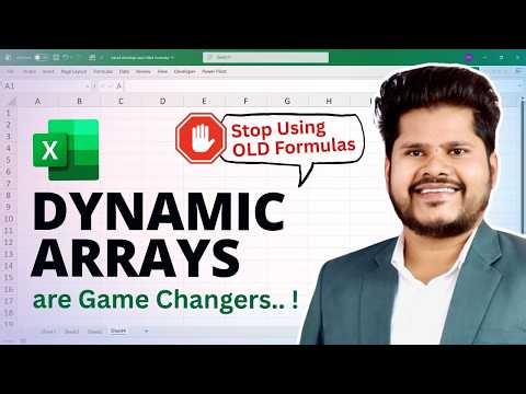 Stop Using Old Excel Formulas! Learn Dynamic Array Functions in Excel