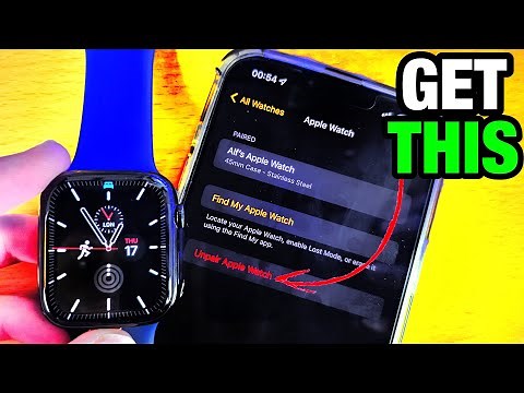 How To UnPair Apple Watch With/Without iPhone | Full Tutorial