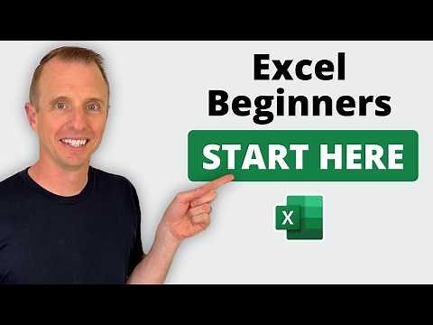 Excel for Beginners Tutorial - Everything You Need to Know
