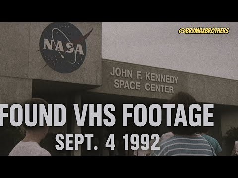Rare 1992 VHS Tour of NASA Kennedy Space Center & Cape Canaveral Launch Sites