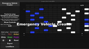 Emergency Vehicle Creator