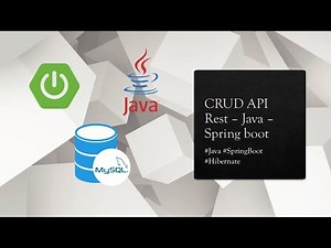 Como crear una API Rest Full con Java, Spring Boot, Hibernate (2022) 1/2