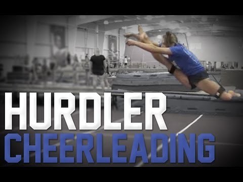 How to do a Hurdler | Cheerleading Tutorial