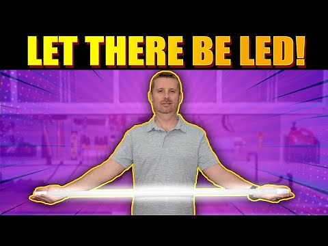 How to easily convert fluorescent Lights to LED – UPDATED!