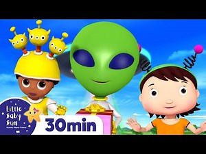 Aliens Song | Best Baby Songs | Nursery Rhymes for Babies | LittleBabyBum