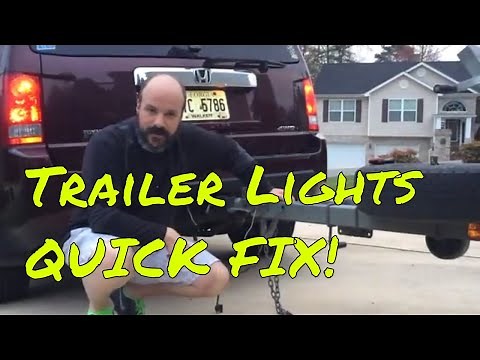Boat Trailer Lights Not Working? Quick FIX!