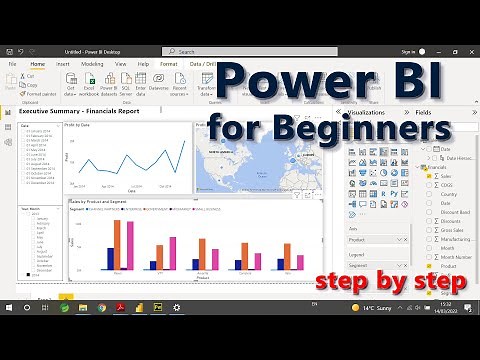 Power BI Tutorial For Absolute Beginners - Step by Step