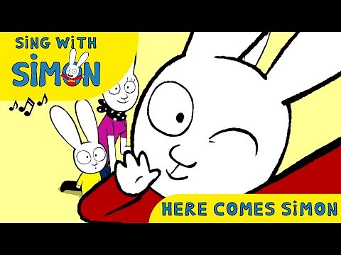 Here comes Simon 🎶 | Simon's song ❤️🐰🤍 | Song for kids Music from opening credits | Nursery Rhymes