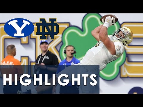 Notre Dame. vs. BYU | EXTENDED HIGHLIGHTS | 10/9/2022 | NBC Sports