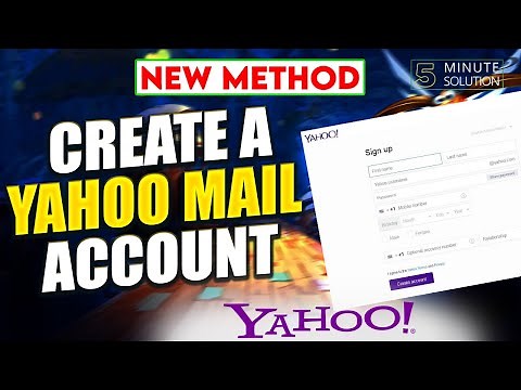 How to create a Yahoo Mail account 2025