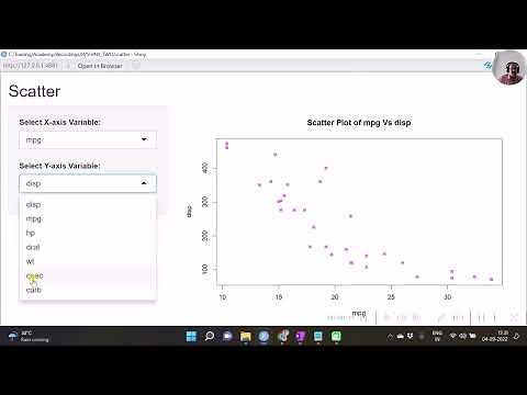 Interactive Scatter Plot with Shiny R