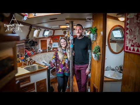 Living Full Time on 41ft Sailboat and Sailing around the World | Sailboat Tour and documentary